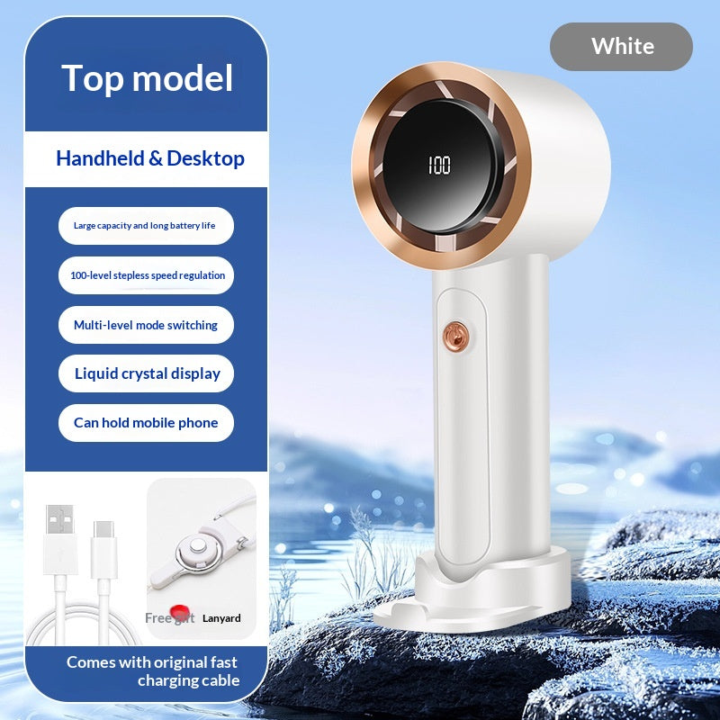Breeze To-Go handheld cooling fan, front view
